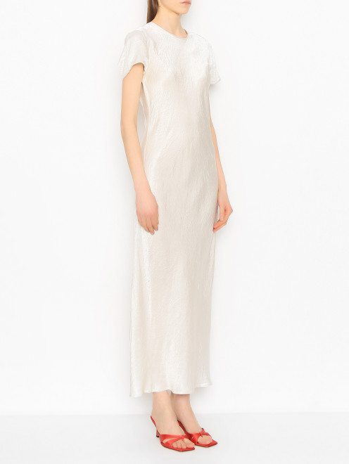 Платье-макси с эффектом сжатой ткани Third Form - МодельВерхНиз