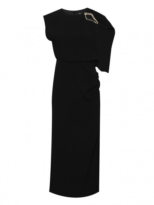 Платье с драпировкой и металлическим декором Ellassay - Общий вид