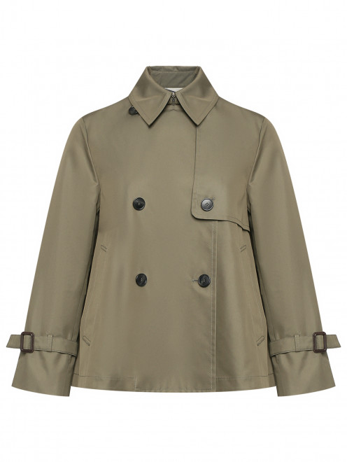 Укороченный тренч с карманами Weekend Max Mara - Общий вид