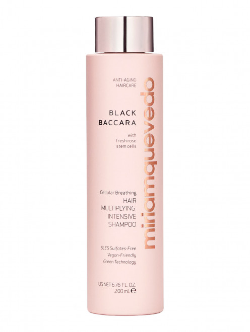 Шампунь для роста и объема волос Black Baccara Cellular Breathing Hair Multiplying Intensive Shampoo, 200 мл Miriamquevedo - Общий вид