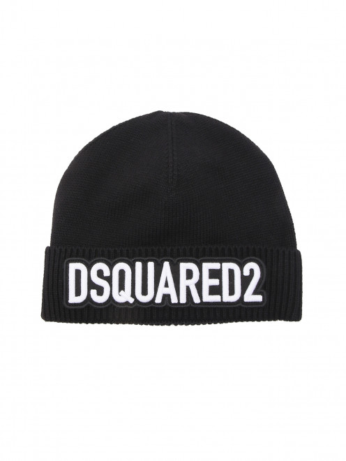 Шапка из шерсти и хлопка Dsquared2 - Общий вид