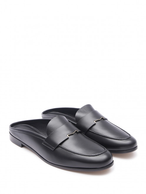 Мюли из гладкой кожи Max Mara - Общий вид