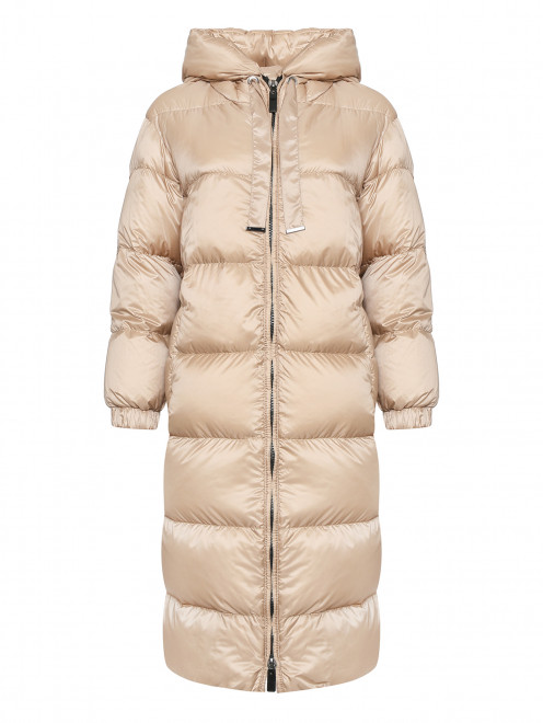 Удлиненный стеганый пуховик Max Mara - Общий вид