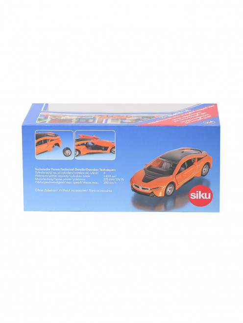 Спорткар BMW i8 LCI 2348  Siku - Обтравка1