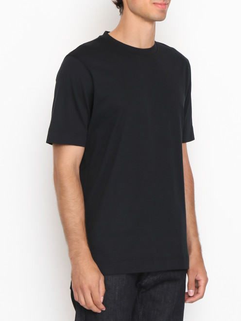Базовая футболка из хлопка Gran Sasso - МодельВерхНиз