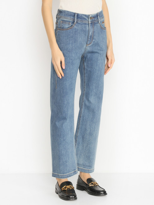 Базовые джинсы из хлопка Laurel - МодельВерхНиз