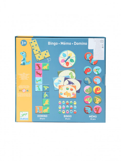 Развивающая игра "Мемо Динозавры" Djeco - Обтравка1