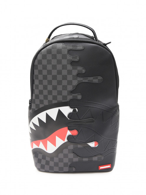 Комбинированный рюкзак с принтом Sprayground - Общий вид