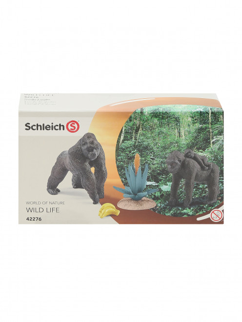 Игровой набор "Гориллы" Schleich - Общий вид