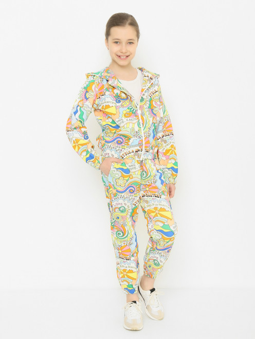 Трикотажный костюм с брюками Stella McCartney kids - МодельОбщийВид