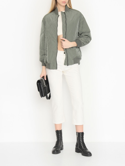 Стеганая куртка-бомбер Weekend Max Mara - МодельОбщийВид