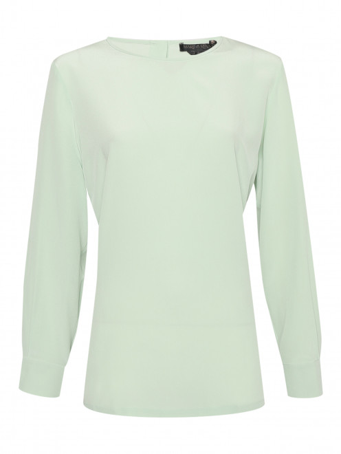 Блуза из шелка с длинными рукавами Marina Rinaldi - Общий вид