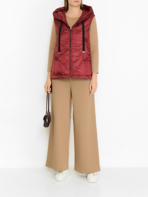 Жилет утепленный шерстью Max Mara - МодельОбщийВид