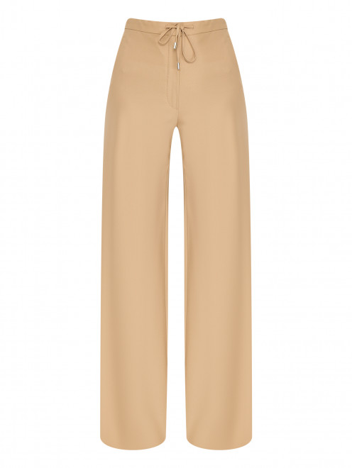 Брюки из шерсти на резинке Max Mara - Общий вид