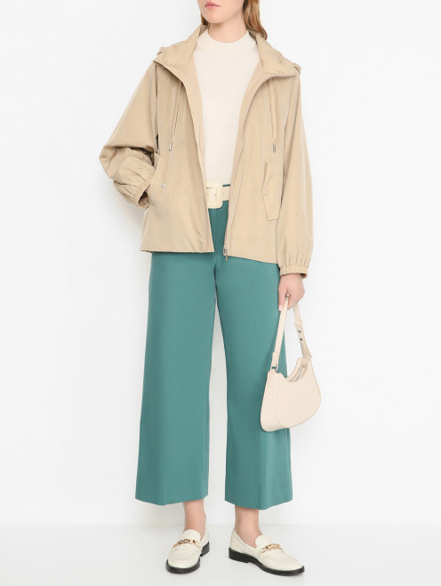 Ветровка с капюшоном на молнии Weekend Max Mara - МодельОбщийВид