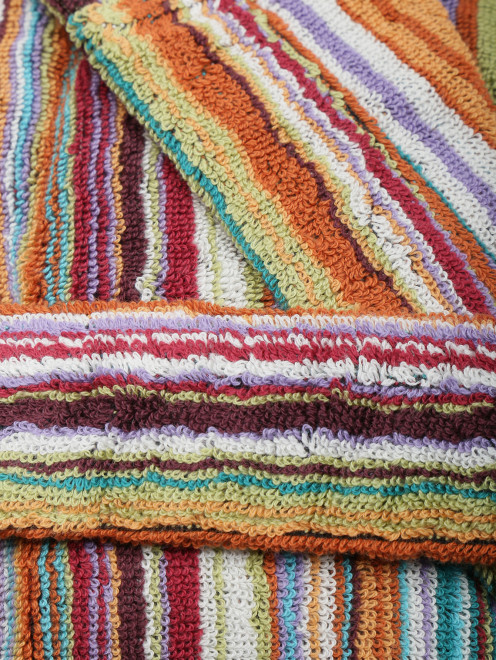 Халат из хлопка с узором Missoni - Деталь