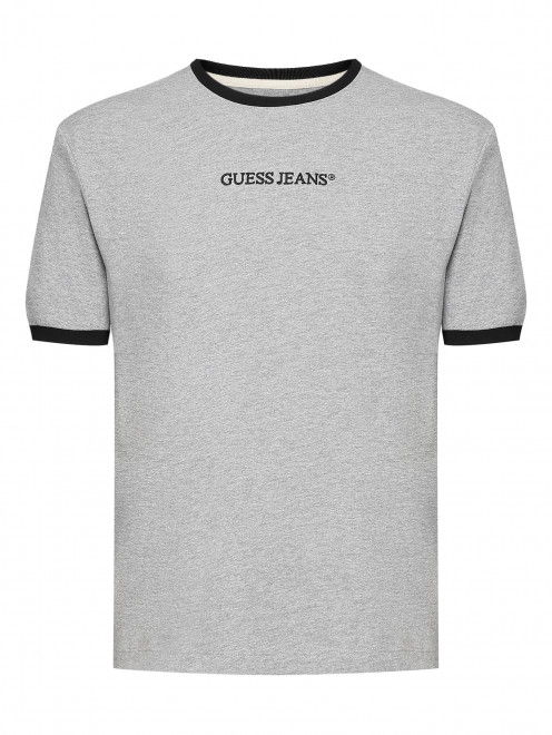 Футболка с контрастной отстрочкой Guess - Общий вид