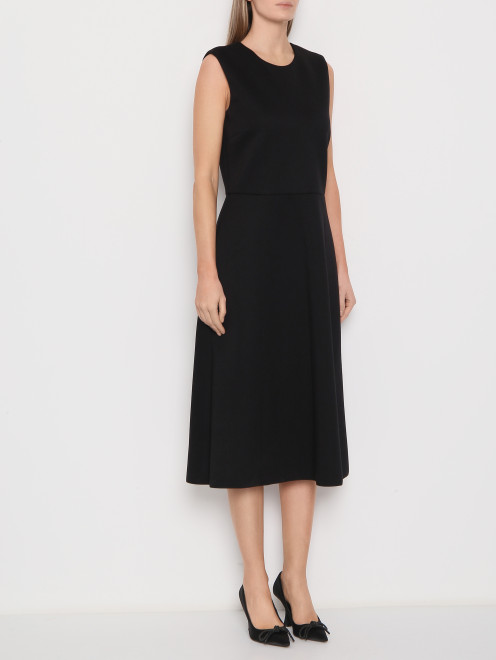 Платье из плотной вискозы Max Mara - МодельВерхНиз