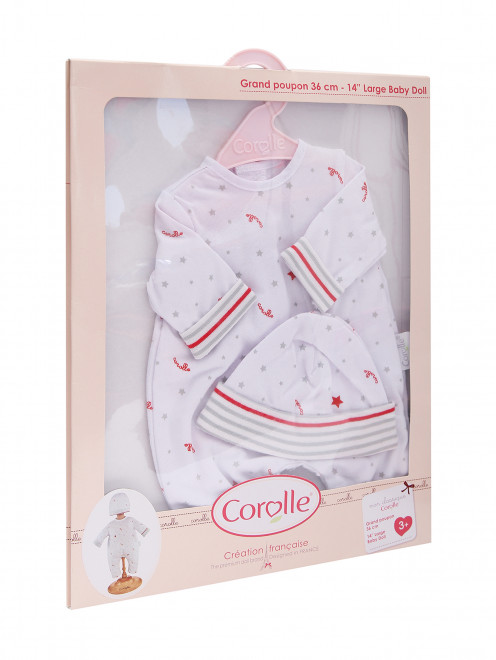 Одежда для куклы BB14" PAJAMAS LITTLE STAR Corolle - Обтравка1