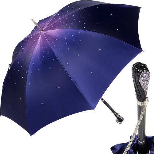 Зонт-трость Pasotti Swarovski Viola Pasotti - Общий вид