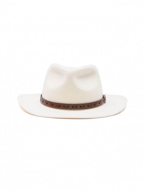 Однотонная шляпа из шерсти Stetson - Общий вид