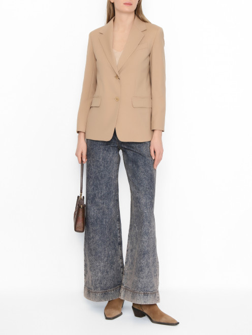 Жакет из шерсти на пуговицах Weekend Max Mara - МодельОбщийВид
