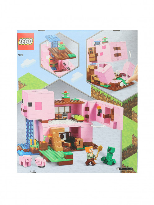 Конструктор LEGO Minecraft Дом-свинья Lego - Общий вид