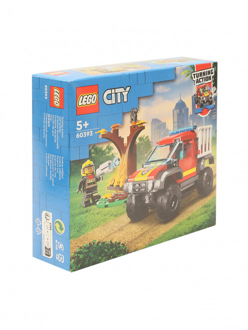Конструктор lego city "Спасательный пожарный автомобиль" Lego - Обтравка1