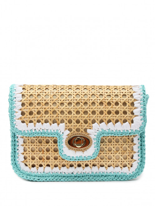 Плетеная сумка из ротанга Luisa Spagnoli - Общий вид