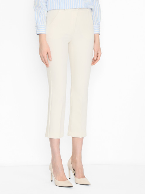 Зауженные брюки со стрелками Weekend Max Mara - МодельВерхНиз
