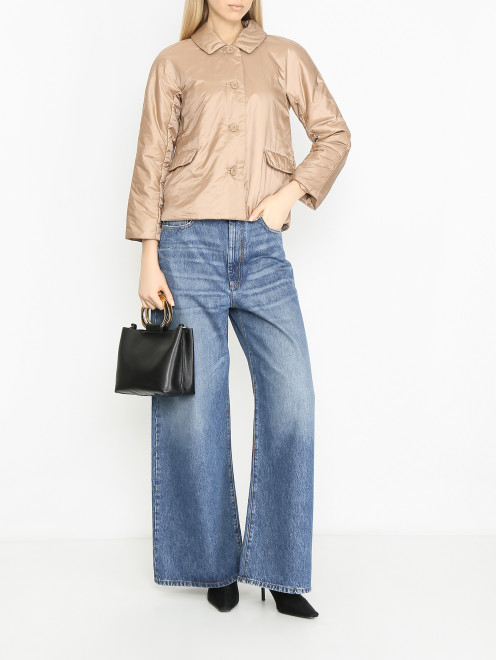 Стеганая куртка на пуговицах Max Mara - МодельОбщийВид