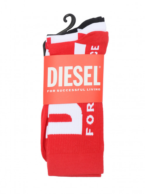 Набор носков с логотипом Diesel - Общий вид