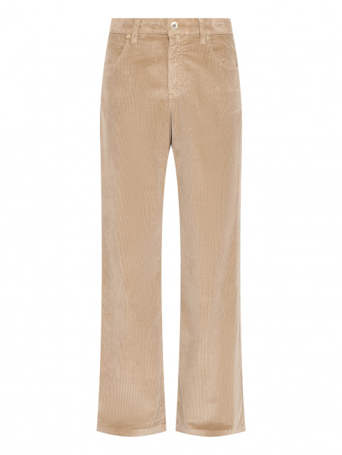 Вельветовые брюки с карманами Eleventy - Общий вид