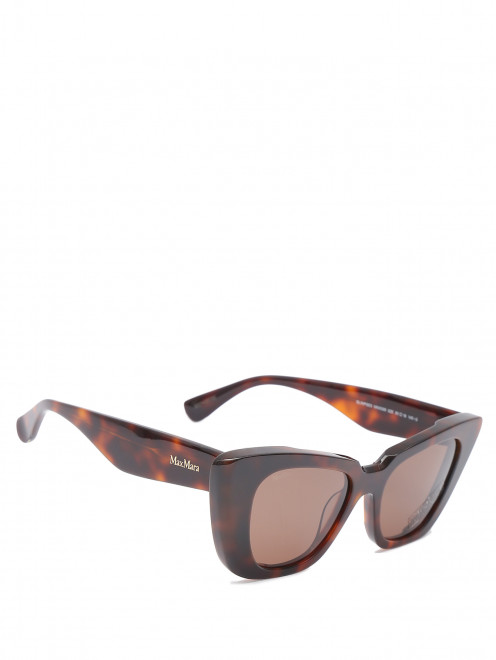 Солнцезащитные очки в роговой оправе Max Mara - Общий вид