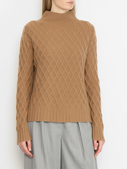 Свитер из шерсти с длинными рукавами Max Mara - МодельВерхНиз