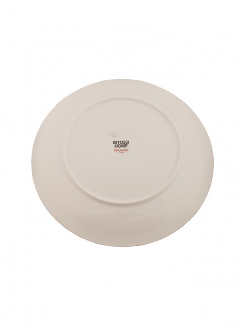 Блюдо круглое из фарфора BITOSSI HOME - Обтравка1