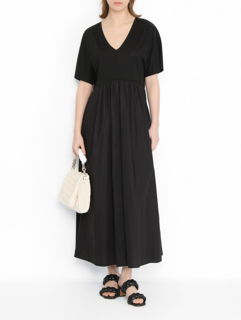 Платье-макси из хлопка Weekend Max Mara - МодельОбщийВид