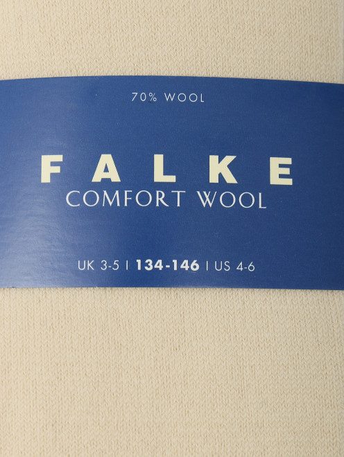Шерстяные однотонные колготки Falke - Деталь