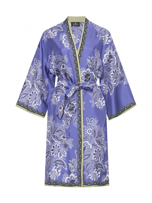 Накидка-кимоно из шелка Etro - Общий вид