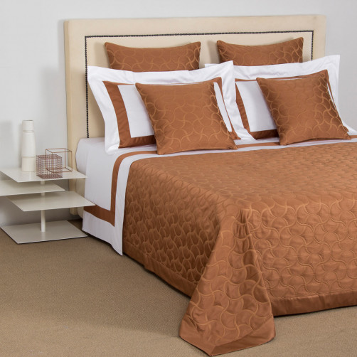 Наволочка LUXURY TILE 50 х 50 см состав: 52% - акрил, 34% - хлопок, 14% - шелк Frette - 510437  Деталь2