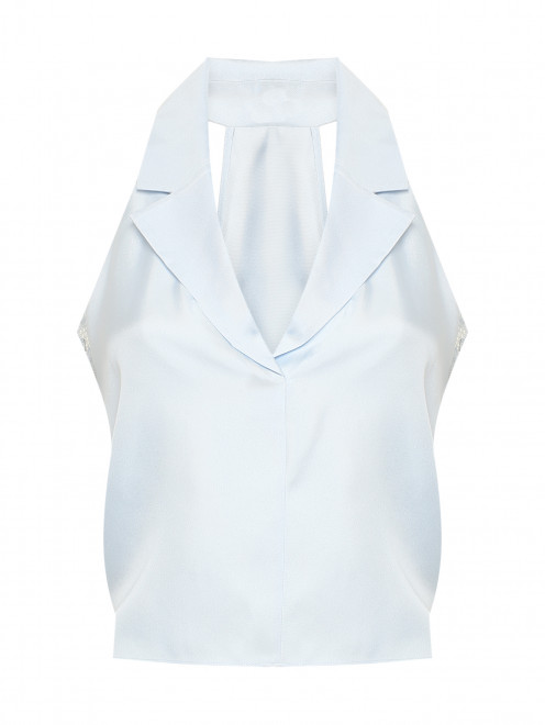 Шелковая блуза без рукавов Dorothee Schumacher - Общий вид