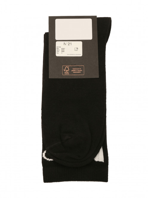 Носки с узором из хлопка N21 - Общий вид