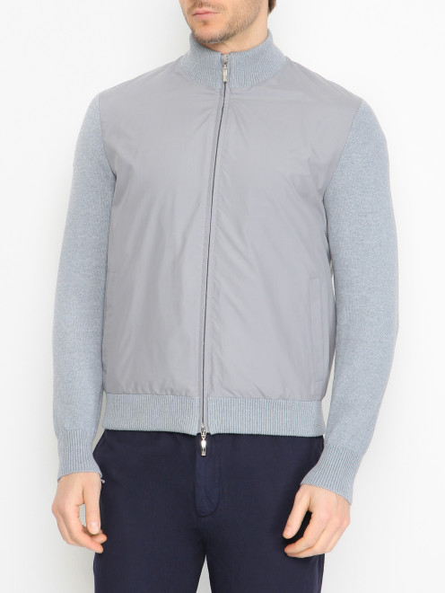 Куртка на молнии с карманами Doriani Cashmere - МодельВерхНиз