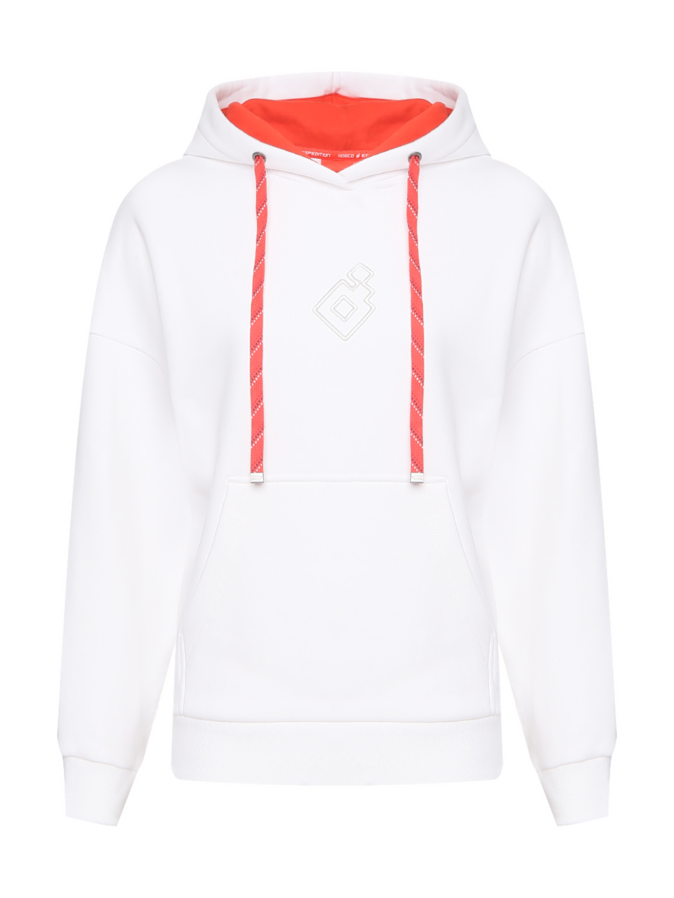 Толстовка из хлопка с вышивкой