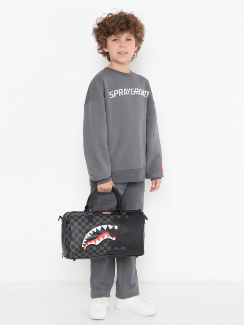 Спортивная сумка с узором Sprayground - МодельОбщийВид