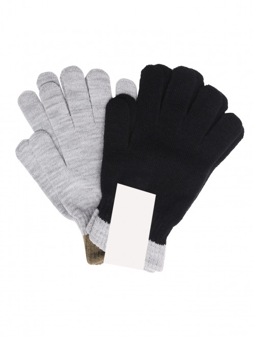 Трикотажные перчатки-2 пары Molo - Обтравка1