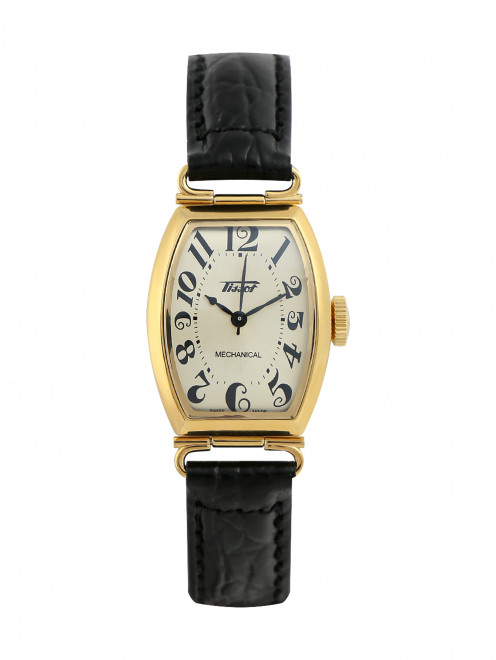 Часы с автоподзаводом на ремне из телячьей кожи Tissot - Общий вид