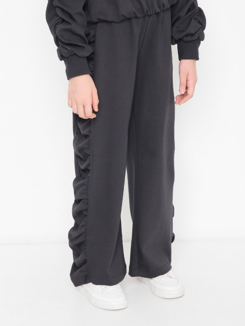 Брюки из хлопка на резинке MSGM - МодельВерхНиз