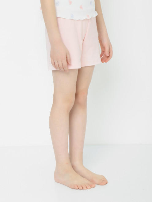 Пижама из хлопка с узором Sanetta - МодельВерхНиз