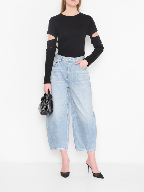 Лонгслив с отстегивающимися рукавами Helmut Lang - МодельОбщийВид